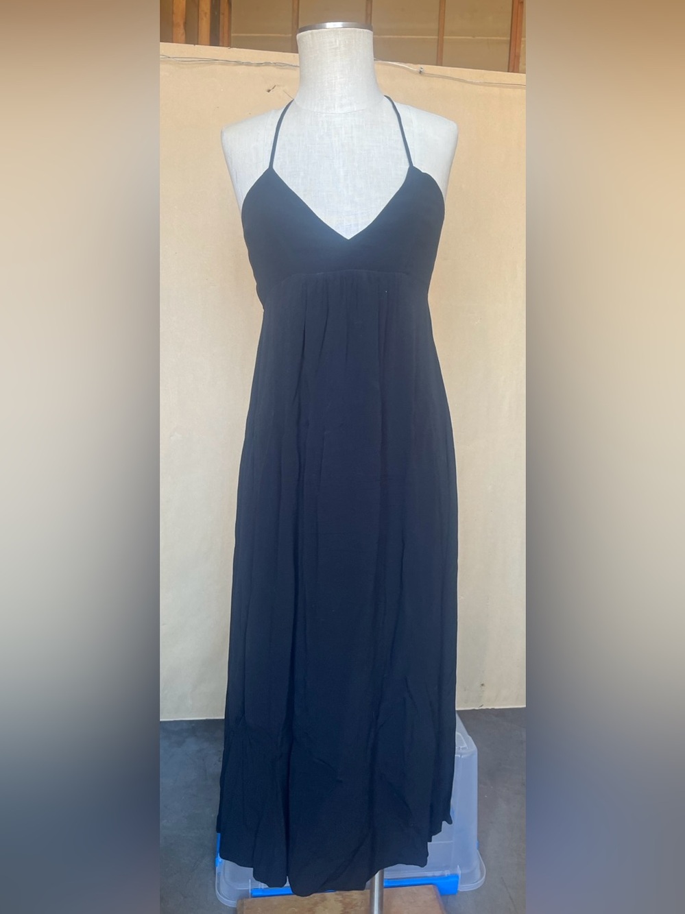 Aritzia Talula Black Maxi Dress